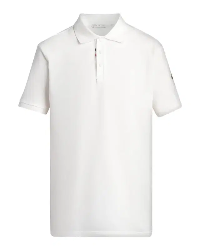 Moncler Men's Tricolor-Placket Pique Polo Shirt