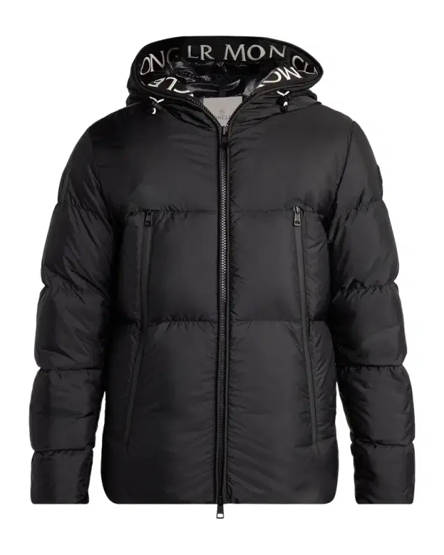 Men's Montcla Logo Hooded Down Jacket Men's Montcla Logo Hooded Down Jacket