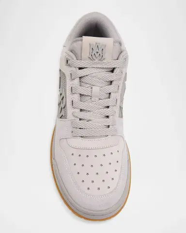 Amiri Logo Leather Low-Top Sneakers | Thumbnail 4 Amiri Logo Leather Low-Top Sneakers | Thumbnail 4