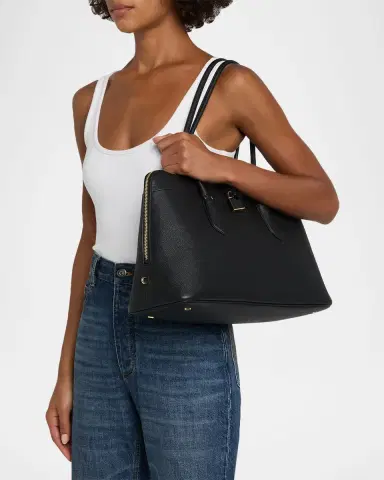 Tory Burch Pierced Croc-Embossed Leather Crossbody Bag | Thumbnail 2 Tory Burch Pierced Croc-Embossed Leather Crossbody Bag | Thumbnail 2
