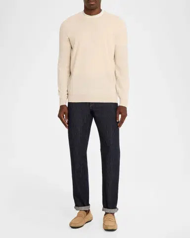 Tod 's Men 's City Gommino Suede Penny Loafers | Thumbnail 3