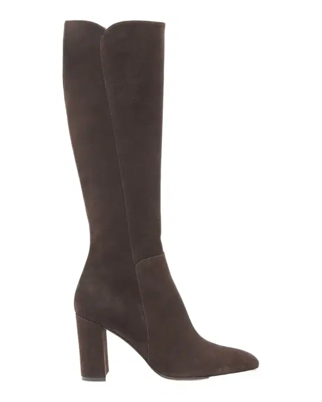 Gianvito Rossi 85mm Suede Knee-High Boots