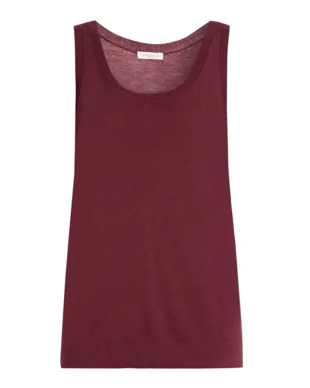 Lafayette 148 New York Superfine Merino Wool Sweater Tank