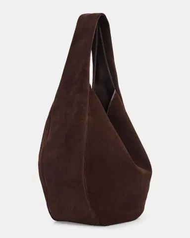 LOEWE Men 's Sway Hobo Bag in Suede Calfskin | Thumbnail 3 LOEWE Men 's Sway Hobo Bag in Suede Calfskin | Thumbnail 3