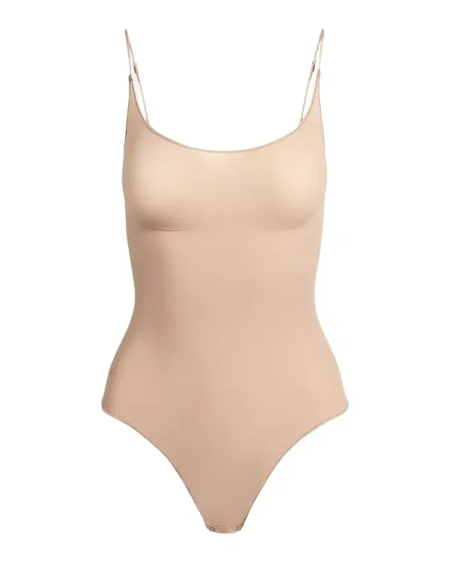 Skims Sheer Seamless Smoothing Thong Bodysuit