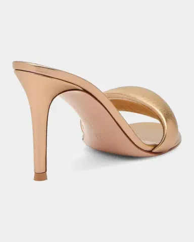 Gianvito Rossi Bijoux 85MM Leather Mules | Thumbnail 2 Gianvito Rossi Bijoux 85MM Leather Mules | Thumbnail 2