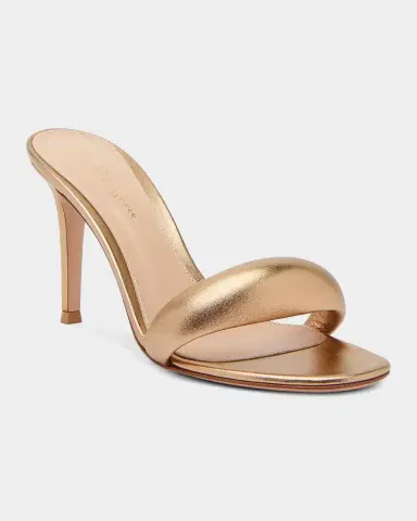 Gianvito Rossi Bijoux 85MM Leather Mules | Thumbnail 5 Gianvito Rossi Bijoux 85MM Leather Mules | Thumbnail 5