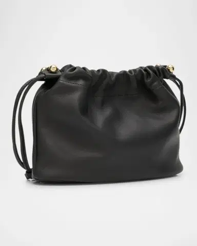 Strathberry Charlotte Drawstring Leather Clutch Bag | Thumbnail 3 Strathberry Charlotte Drawstring Leather Clutch Bag | Thumbnail 3