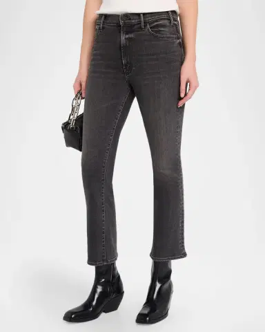 Mother The Hustler Sneak Ankle Flare Jeans | Thumbnail 4