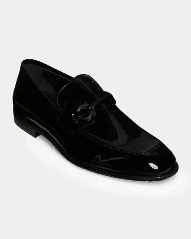 Ferragamo Foster Patent Leather Loafers | Thumbnail 4 Ferragamo Foster Patent Leather Loafers | Thumbnail 4