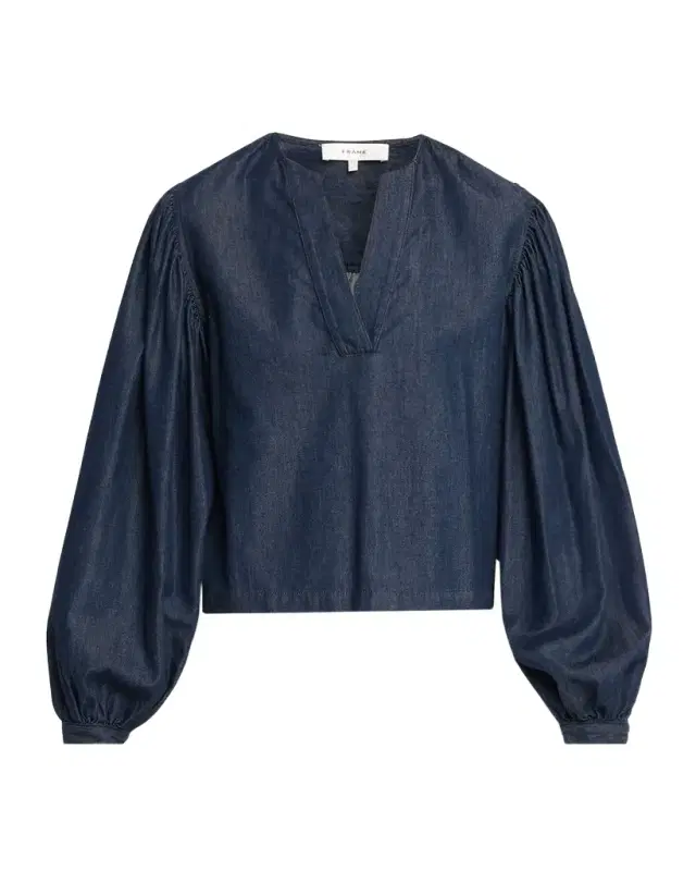 Frame The Off-Duty Long-Sleeve Top