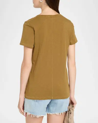 rag & bone The Slub Vee T-Shirt | Thumbnail 3 rag & bone The Slub Vee T-Shirt | Thumbnail 3
