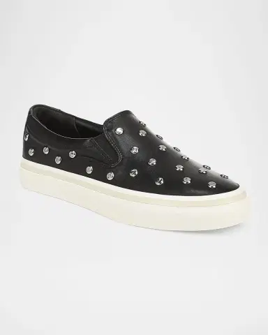 Vince Blair 30MM Studded Leather Loafers | Thumbnail 2