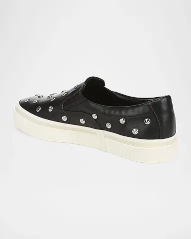 Vince Blair 30MM Studded Leather Loafers | Thumbnail 3