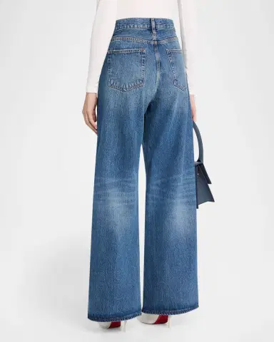 Frame The Loose Exposed Button-Fly Jeans | Thumbnail 3