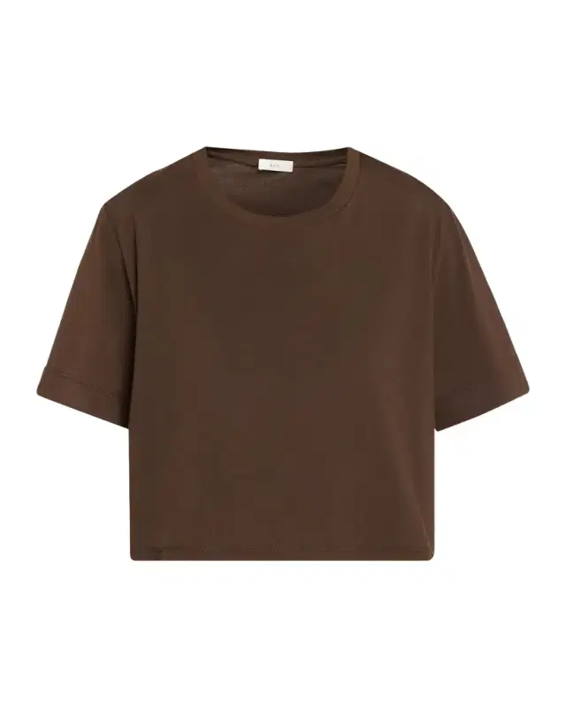 A.L.C. Kali Cropped Cotton Tee