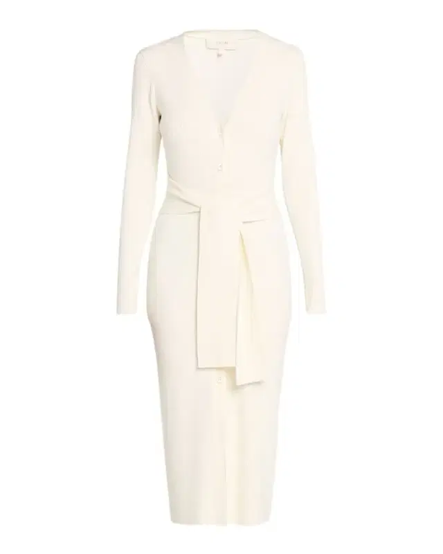 Lara Bodycon Rib Knit Midi Sweater Dress