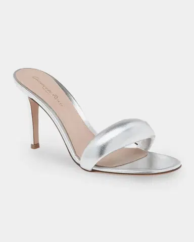 Gianvito Rossi Bijoux 85MM Leather Mules | Thumbnail 2 Gianvito Rossi Bijoux 85MM Leather Mules | Thumbnail 2