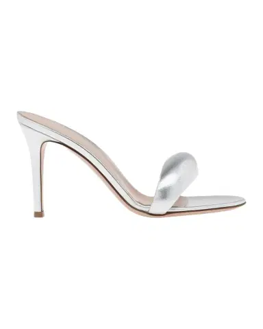 Gianvito Rossi Bijoux 85MM Leather Mules | Thumbnail 1 Gianvito Rossi Bijoux 85MM Leather Mules | Thumbnail 1