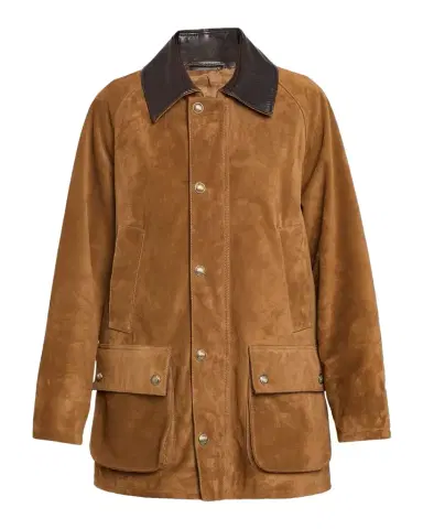 Nili Lotan Kedem Suede Parka Jacket | Thumbnail 1