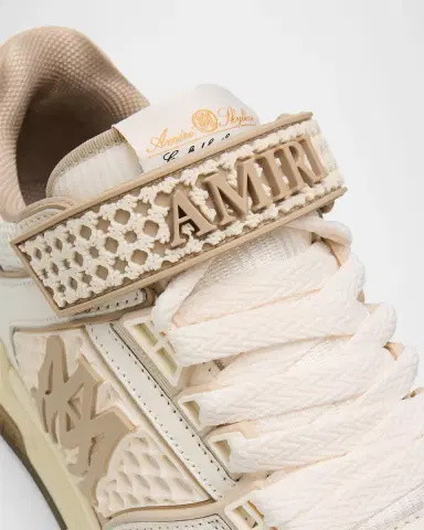 AMIRI Men's Ma Skyline Mesh and Leather Low-Top Sneakers | Thumbnail 3