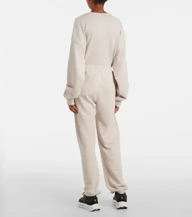 Alo Yoga Chill cotton-blend terry sweatpants | Thumbnail 3 Alo Yoga Chill cotton-blend terry sweatpants | Thumbnail 3