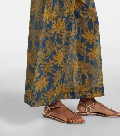 Eres Itinérant cotton voile wide-leg pants | Thumbnail 6