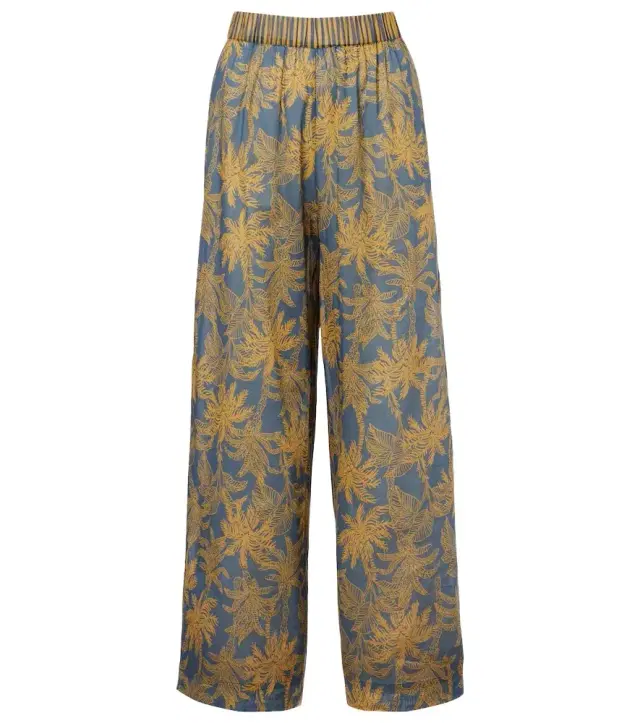 Eres Itinérant cotton voile wide-leg pants
