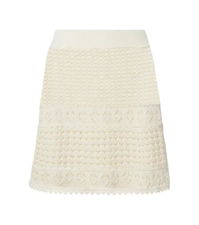 Eres Angela crochet miniskirt