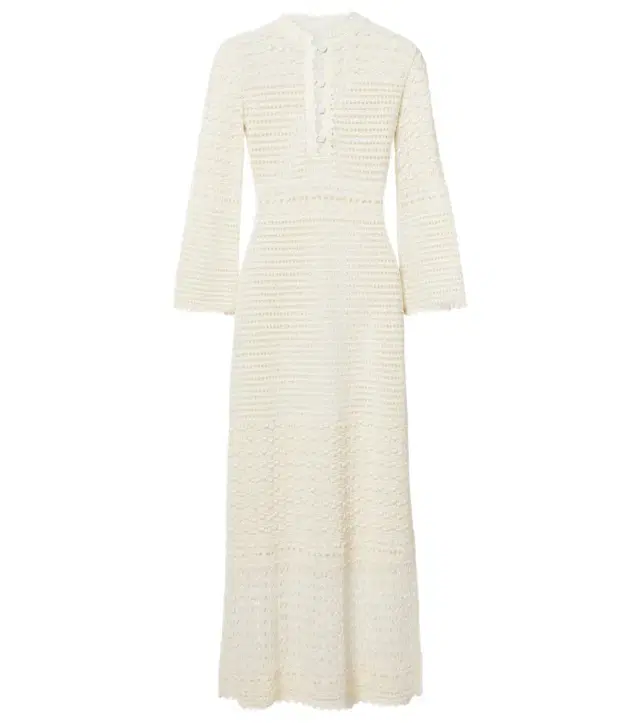 Eres Madone crochet midi dress