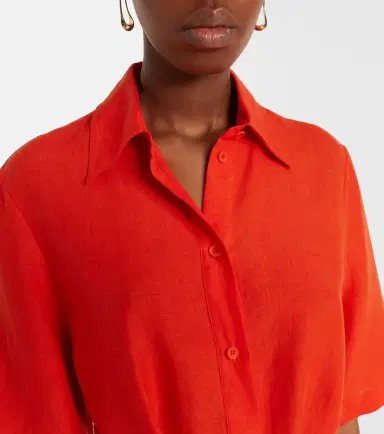 Eres Séducteur linen shirt dress | Thumbnail 4 Eres Séducteur linen shirt dress | Thumbnail 4