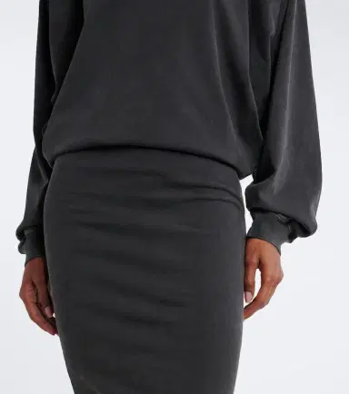 Mugler Cotton jersey sweatshirt dress | Thumbnail 4 Mugler Cotton jersey sweatshirt dress | Thumbnail 4