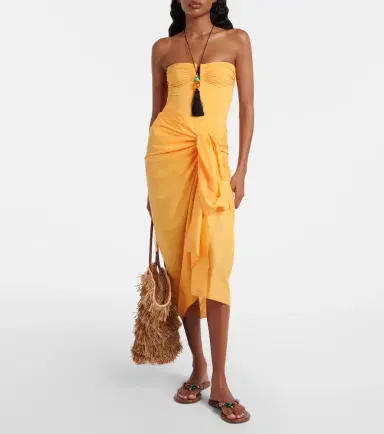 Eres Cabine cotton beach cover-up | Thumbnail 5 Eres Cabine cotton beach cover-up | Thumbnail 5