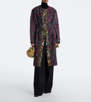 Dries Van Noten Small floral jacquard top-handle bag | Thumbnail 7