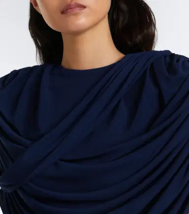 The New Arrivals Ilkyaz Ozel Khara draped top | Thumbnail 4 The New Arrivals Ilkyaz Ozel Khara draped top | Thumbnail 4