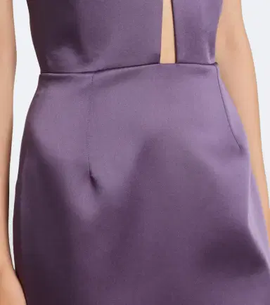 The New Arrivals Ilkyaz Ozel Noa scarf-detail satin gown | Thumbnail 6
