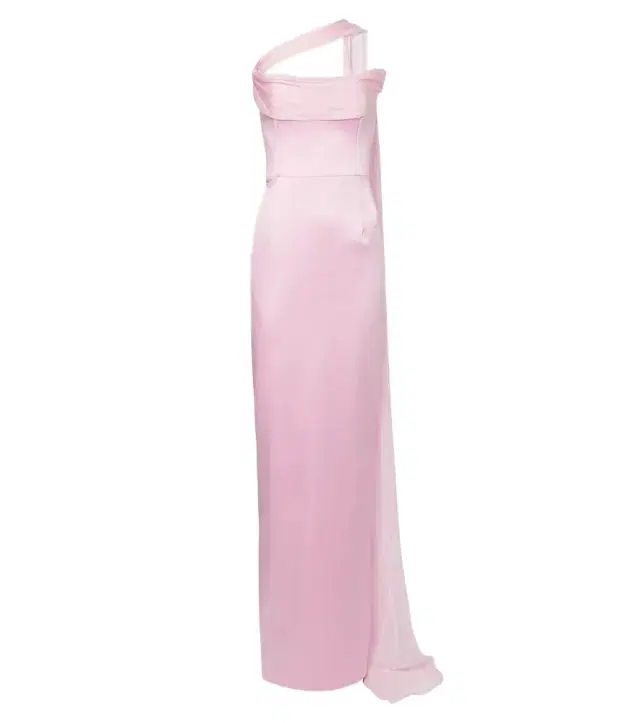The New Arrivals Ilkyaz Ozel Julietta scarf-detail satin gown