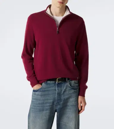 Arch4 Mr Fenchurch cashmere half-zip sweater | Thumbnail 3