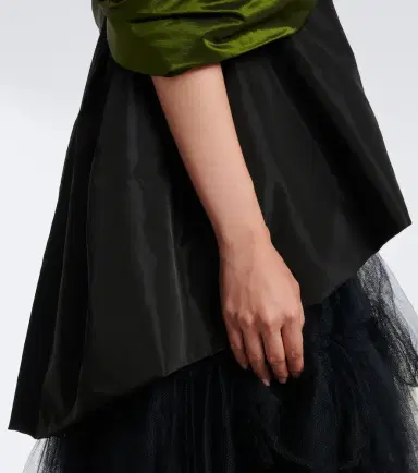 Simone Rocha Draped off-shoulder top | Thumbnail 4 Simone Rocha Draped off-shoulder top | Thumbnail 4