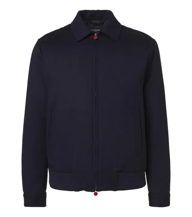 Wool bomber jacket