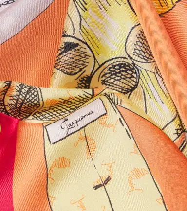 Jacquemus Cocktail silk scarf | Thumbnail 2 Jacquemus Cocktail silk scarf | Thumbnail 2