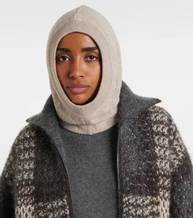 Brunello Cucinelli Knitted balaclava | Thumbnail 3 Brunello Cucinelli Knitted balaclava | Thumbnail 3