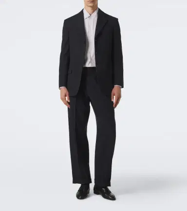 The Row Tavel pleated wool and cashmere straight pants | Thumbnail 2 The Row Tavel pleated wool and cashmere straight pants | Thumbnail 2