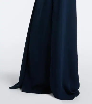 Oscar de la Renta Embellished silk-blend georgette gown | Thumbnail 4