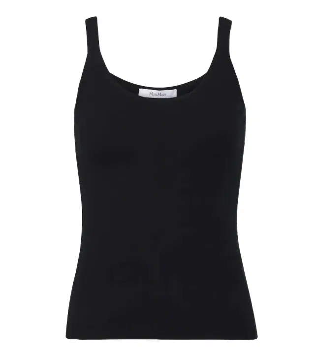 Max Mara Knitted wool-blend tank top