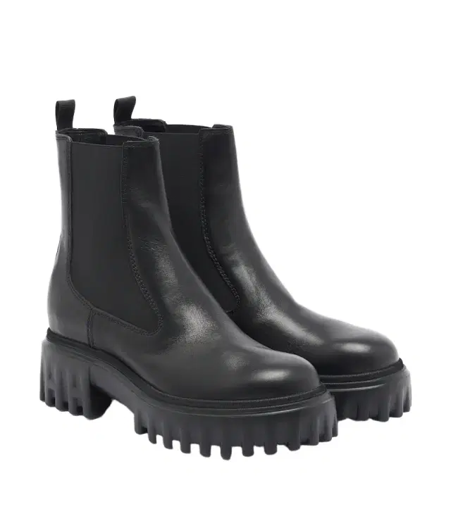 Hogan H700 leather Chelsea boots