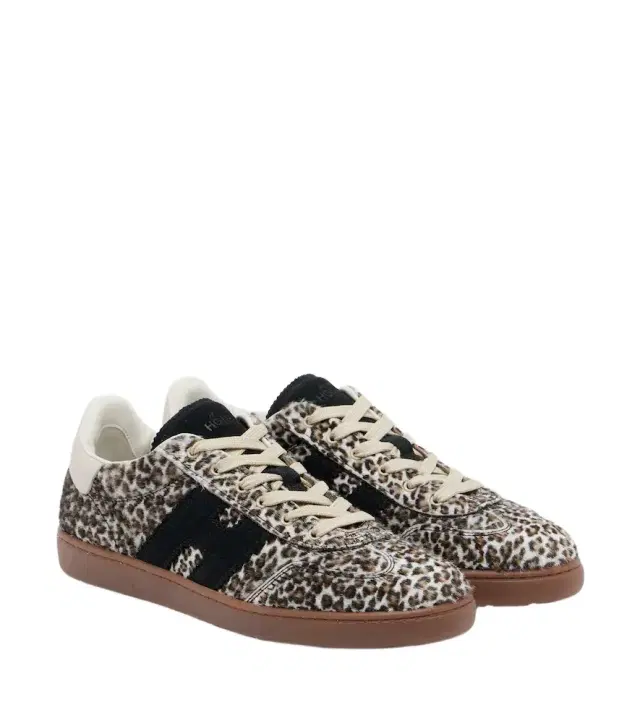 Hogan H647 printed calf hair sneakers