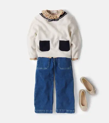 Bonpoint Mahini bow-detail wool sweater | Thumbnail 4