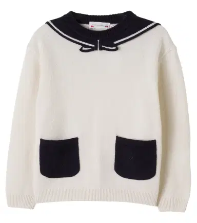 Bonpoint Mahini bow-detail wool sweater | Thumbnail 1
