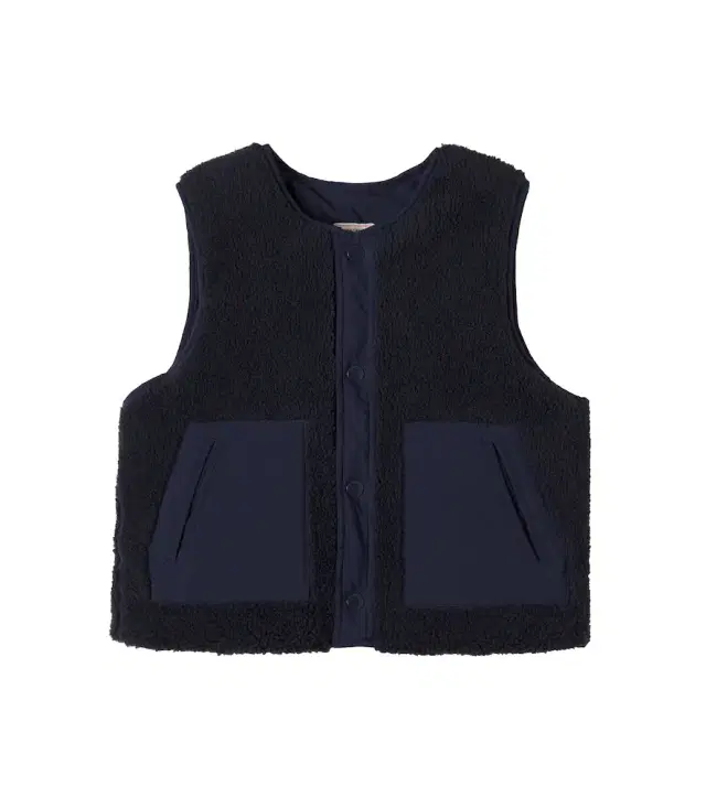 Bonpoint Reversible teddy vest